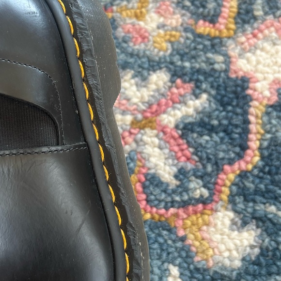 Dr. Martens Black Chelsea Boots with Yellow Stitching - Picture 4 of 6